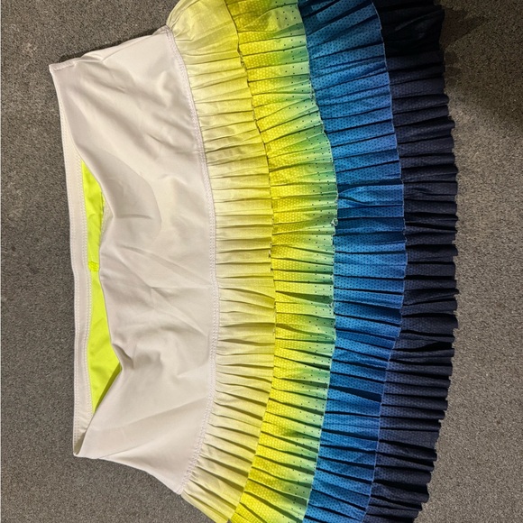 Lucky in Love Vibrant Pleated Mini Skirt - Picture 2 of 6